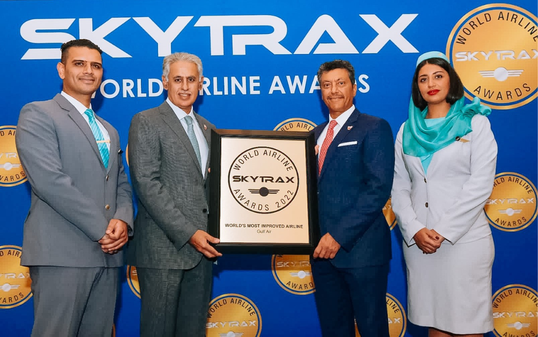 Gulf Air Brings Home the World’s Most Improved Airline Award